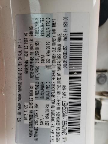 3MVDMBBL1MM229457 Mazda Cx-30 Select