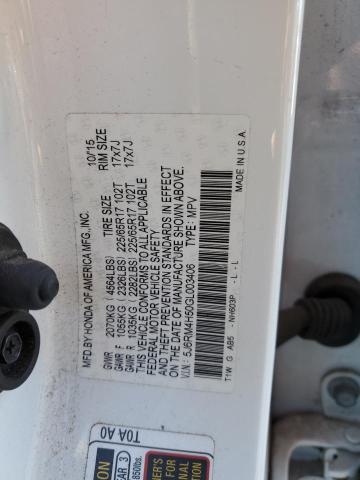 5J6RM4H50GL003406 Honda CR-V EX
