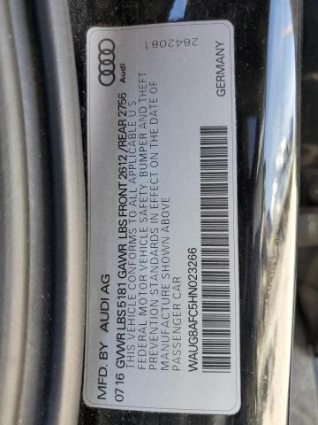 WAUG8AFC5HN023266 Audi A6 Premium Plus