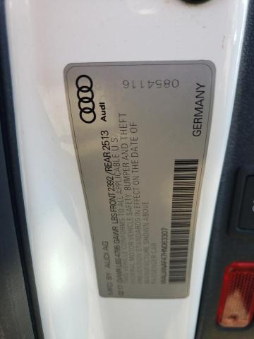 WAUANAF47HN063307 Audi A4 PREMIUM