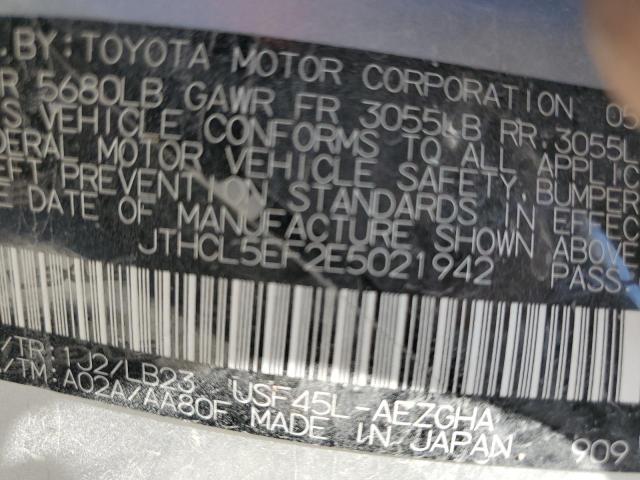 JTHCL5EF2E5021942 Lexus LS 460
