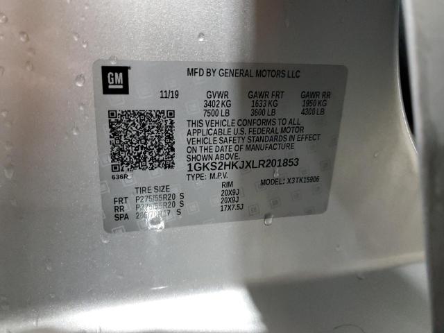 1GKS2HKJXLR201853 GMC YUKON XL DENALI