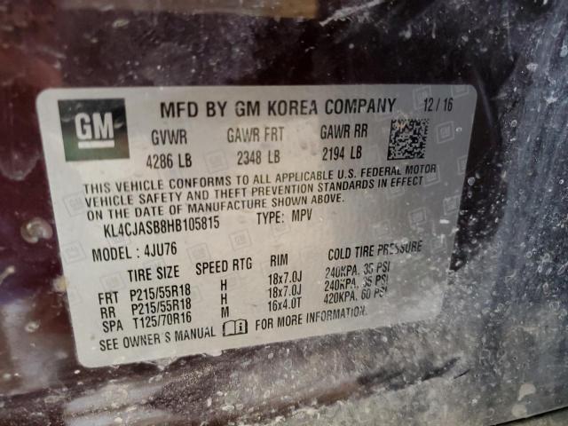 KL4CJASB8HB105815 Buick Encore Preferred