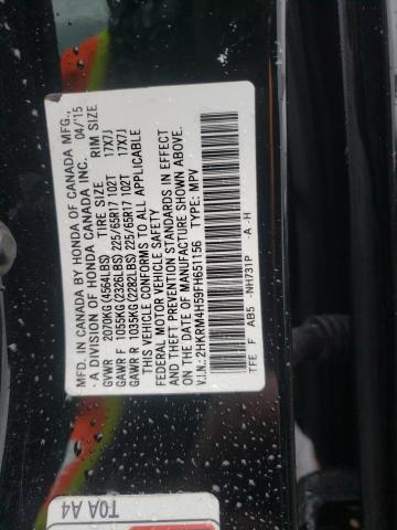 2HKRM4H59FH651156 Honda CR-V EX
