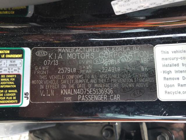 KNALN4D75E5136936 KIA Cadenza Premium