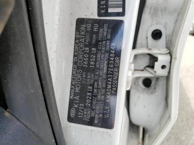 KNADM4A37E6348448 KIA RIO LX