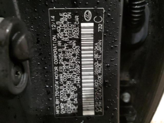 JTHBK1GG8F2177953 Lexus ES 350
