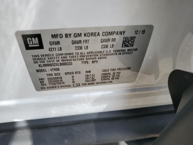 KL4MMBS2XLB088333 Buick Encore Gx Preferred