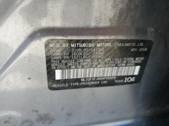 ML32F3FJ6KHF05849 Mitsubishi Mirage G4 Es