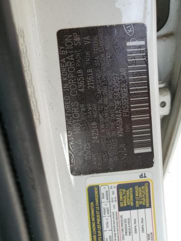 KNAGM4A79F5649097 KIA Optima Lx