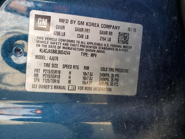 KL4CJASB8LB054244 Buick Encore Preferred