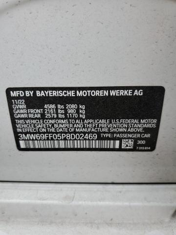 3MW69FF05P8D02469 BMW 330I