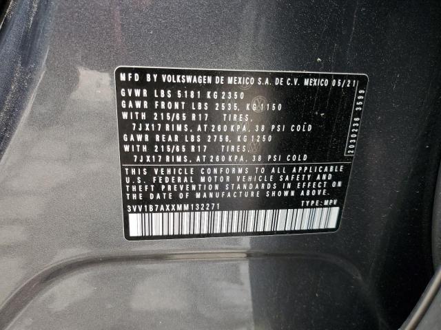 3VV1B7AXXMM132271 Volkswagen TIGUAN S