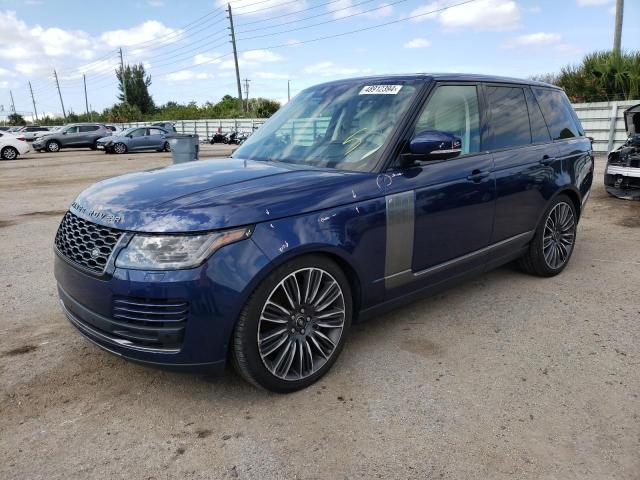 2021 Land Rover Range Rover Westminster Edition მანქანა იყიდება აუქციონზე, vin: SALGS2SE1MA447166, აუქციონის ნომერი: 48912394