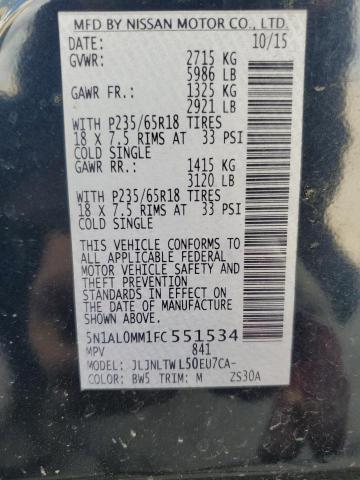 5N1AL0MM1FC551534 Infiniti QX60