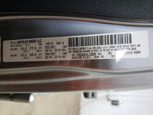 1C4BJWDG4EL133639 Jeep Wrangler Unlimited Sport