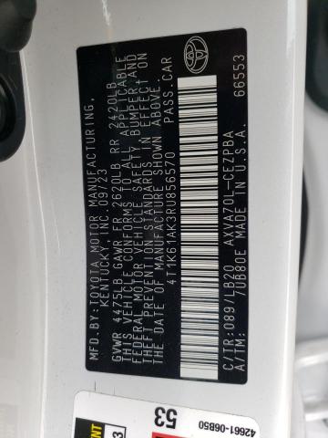4T1K61AK3RU856570 Toyota CAMRY XSE