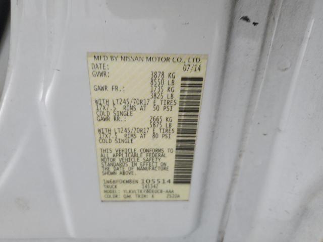 1N6BF0KM8EN105514 Nissan NV 1500