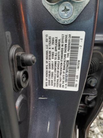 19XFB2F76FE244336 Honda CIVIC SE