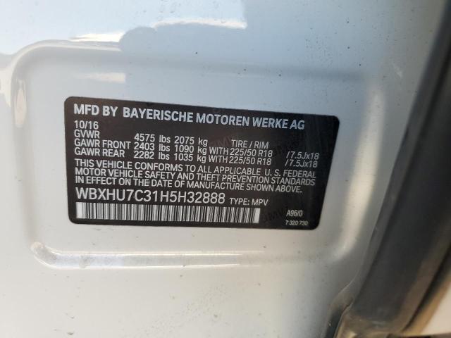WBXHU7C31H5H32888 BMW X1 Sdrive28i
