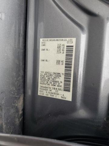 1N4AA6AV7KC384381 Nissan MAXIMA S