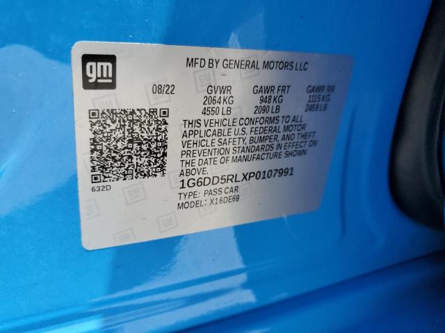 1G6DD5RLXP0107991 Cadillac CT4-V