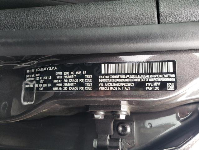 ZACNJBAB0KPK32803 Jeep Renegade Sport
