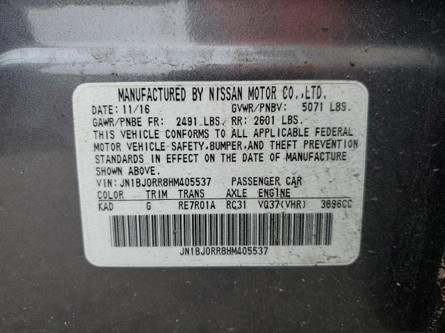 JN1BJ0RR8HM405537 Infiniti QX50