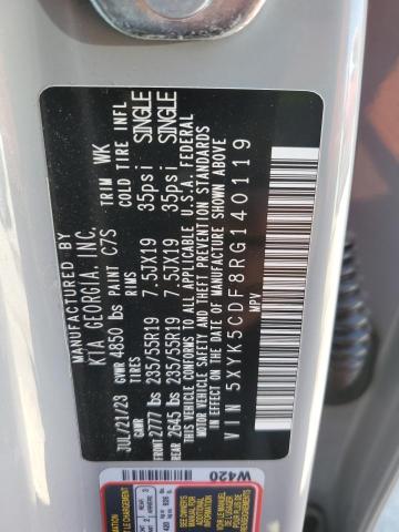 5XYK5CDF8RG140119 KIA Sportage Sx Prestige