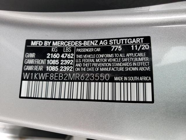 W1KWF8EB2MR623550 Mercedes-Benz C 300 4matic