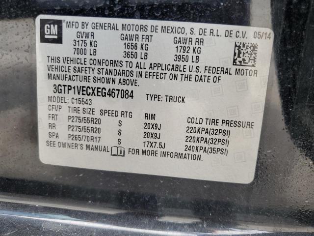 3GTP1VECXEG467084 GMC Sierra C1500 Slt