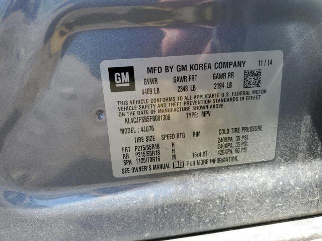 KL4CJFSB5FB081306 Buick Encore Convenience