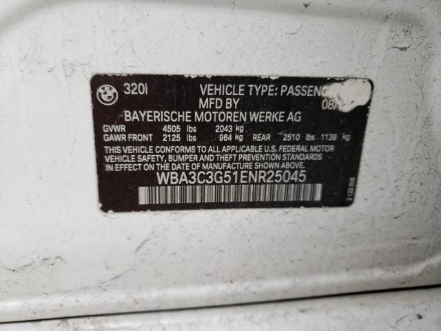 WBA3C3G51ENR25045 BMW 320 I Xdrive