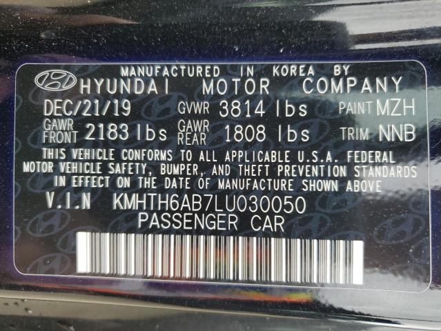 KMHTH6AB7LU030050 Hyundai Veloster Turbo
