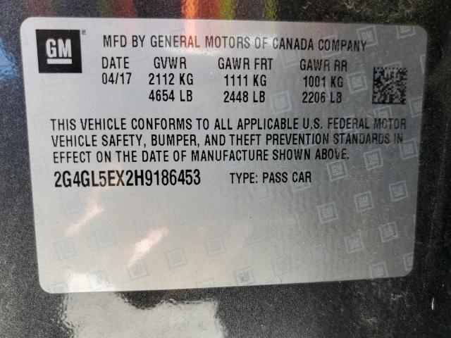 2G4GL5EX2H9186453 Buick Regal Sport Touring