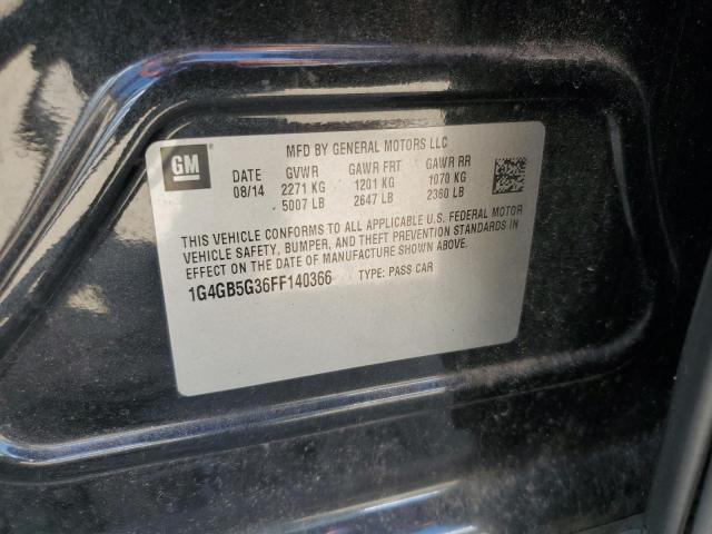 1G4GB5G36FF140366 Buick Lacrosse