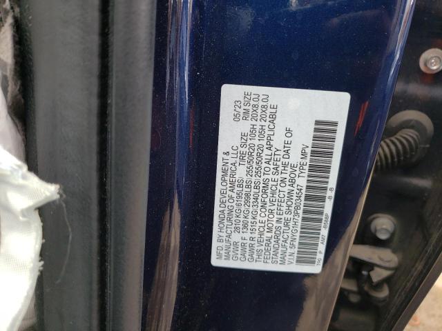 5FNYG1H73PB034547 Honda Pilot Touring