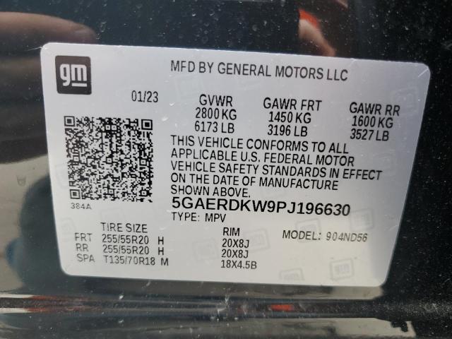 5GAERDKW9PJ196630 Buick Enclave Avenir