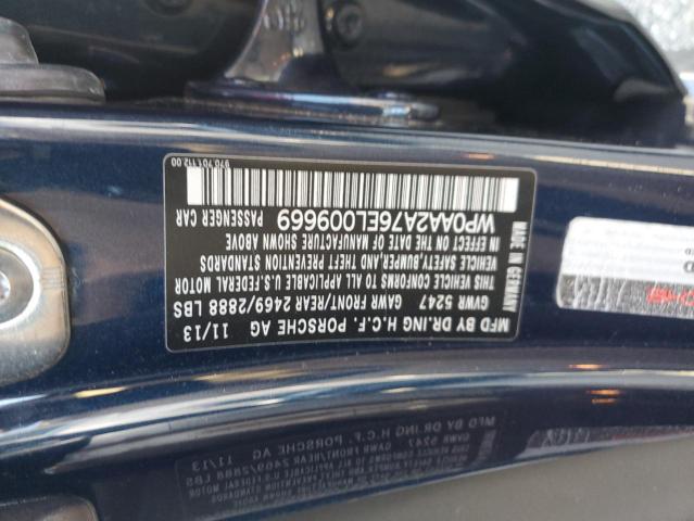 WP0AA2A76EL009669 Porsche PANAMERA 2