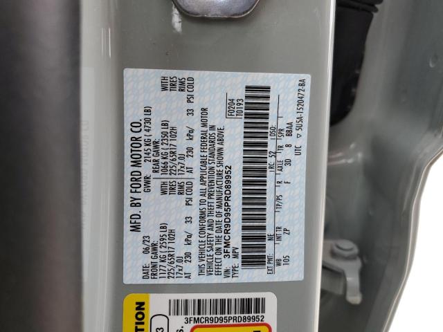 3FMCR9D95PRD89952 Ford Bronco Sport Badlands