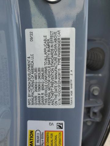 1HGCV3F22NA038115 Honda Accord Hybrid Sport