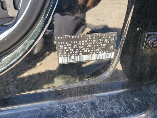 3VW2K7AJ8EM439306 Volkswagen JETTA BASE