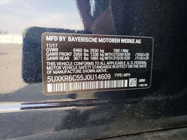 5UXKR6C55J0U14609 BMW X5 Xdrive50i