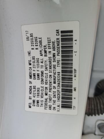 1HGCR2F13HA293348 Honda Accord Sport Special Edition