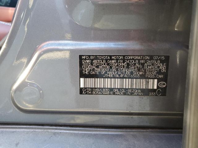 JTHBE1BL4FA016503 Lexus GS 350