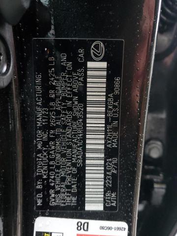 58ADA1C14RU043520 Lexus Es 300h Base