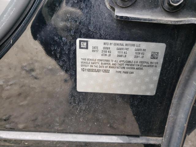 1G1105S33JU112822 Chevrolet IMPALA LT