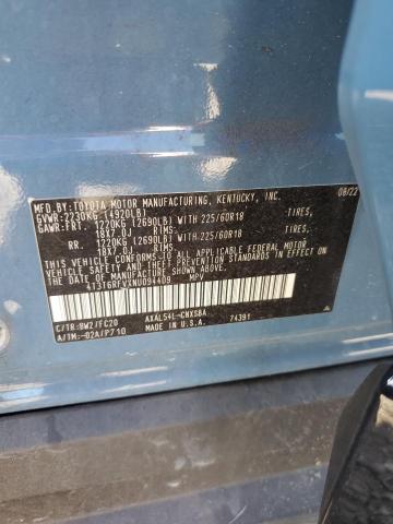 4T3T6RFVXNU094409 Toyota RAV4 SE