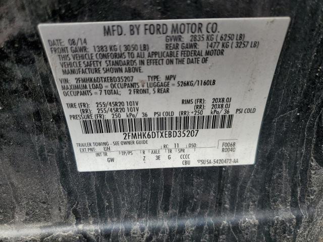 2FMHK6DTXEBD35207 Ford Flex Limited