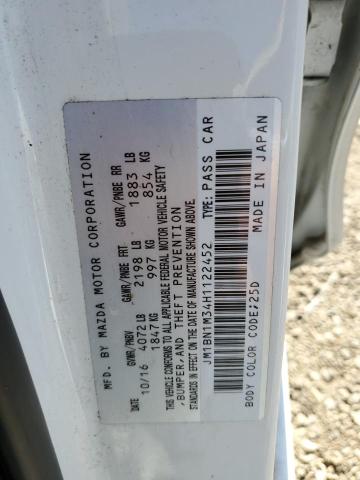 JM1BN1M34H1122452 Mazda 3 Grand Touring